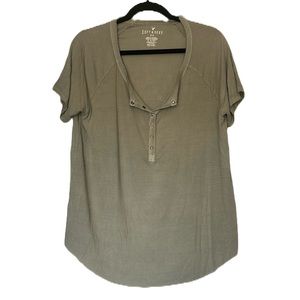 American Eagle Soft and Sexy Ribbed t-shirt size XL. Beautiful sage green